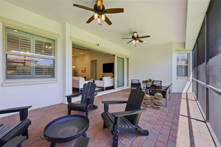 Screen Enclosed Back Patio