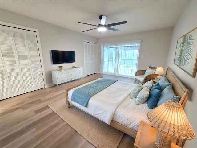 Virtual Staged Primary Bedroom