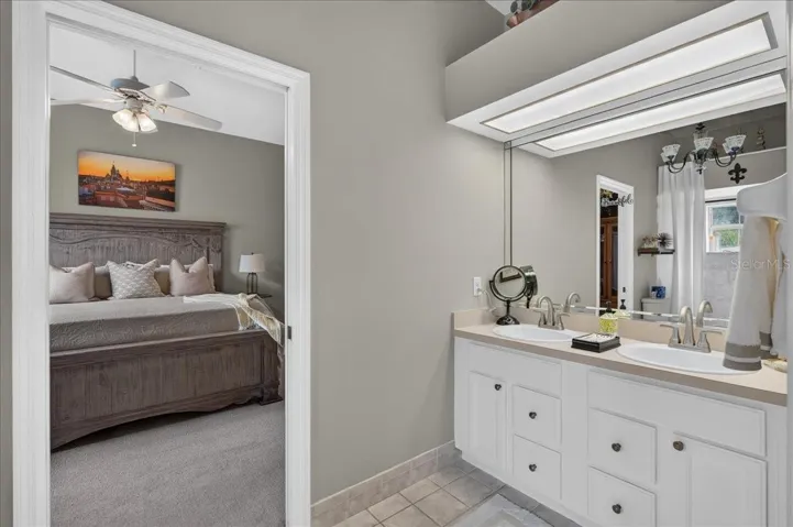 Jack and Jill bathroom