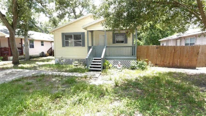 Front of the house