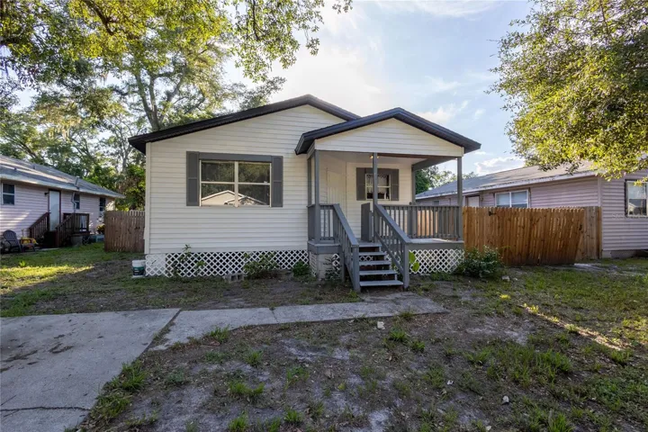 Front of the house