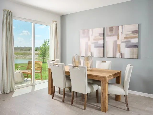Photos are not of the actual home, but are photos of the builder home with same floorplan with similar interior finishes.