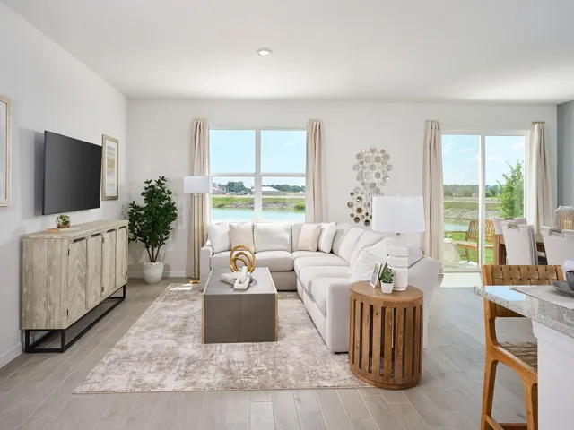 Photos are not of the actual home, but are photos of the builder home with same floorplan with similar interior finishes.