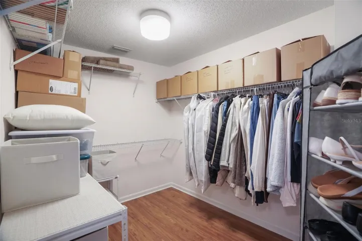 Walk-in Closet. Primary Bedroom