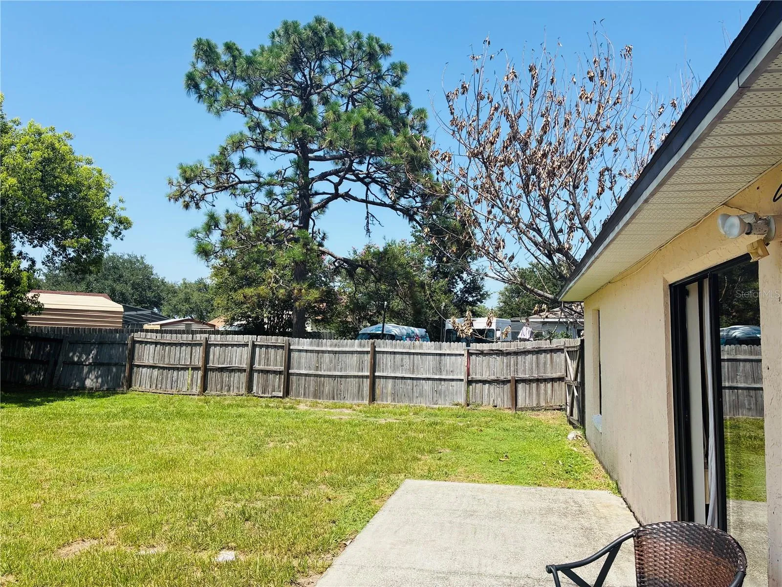 Back of Property
