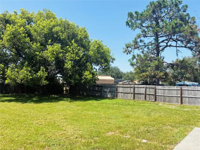 Fenced Backyard