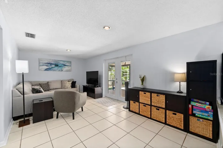 Family room lower level