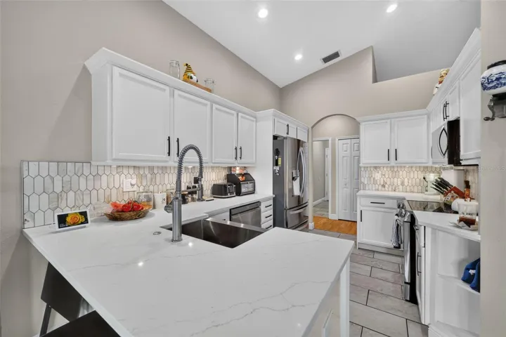 Another view of the kitchen