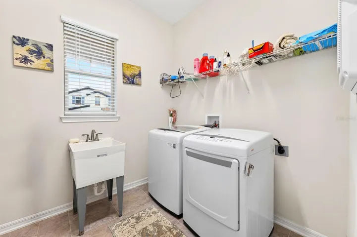 A convenient Laundry Room and half bath complete the first floor.