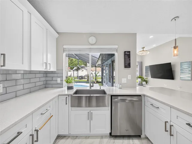 Well Laid Out Kitchen with Large Window