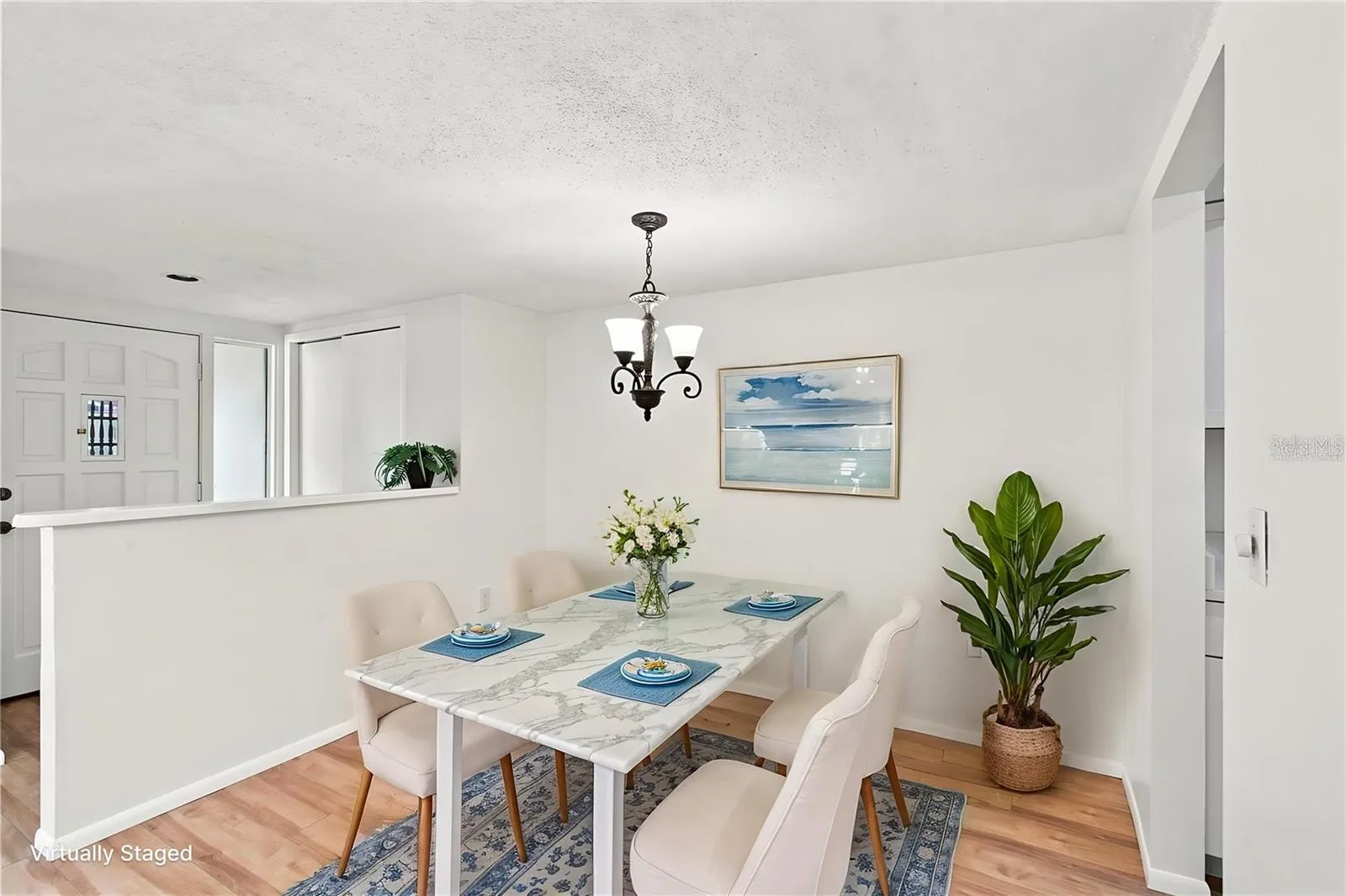 Dining Area Virtually Staged