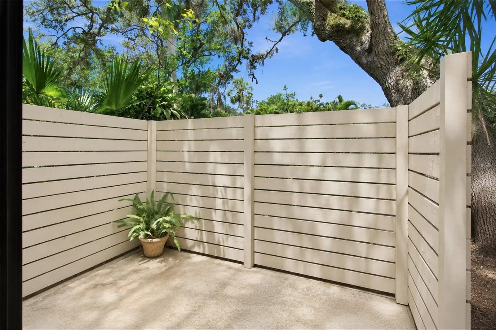 Patio off of Primary Bedroom
