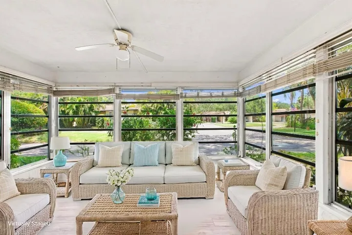 Lanai Virtually Staged