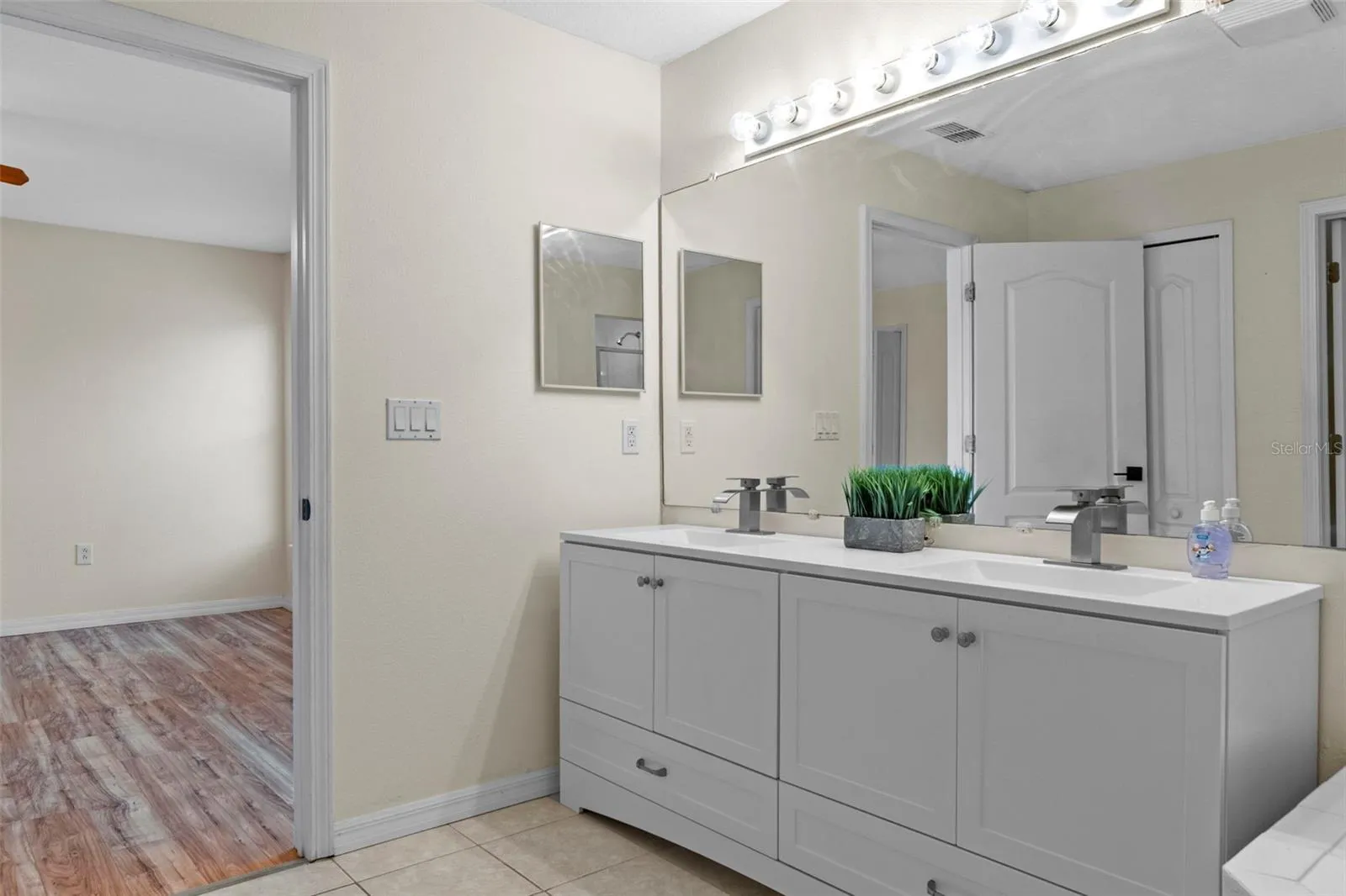 Master Bathroom Vanity Space