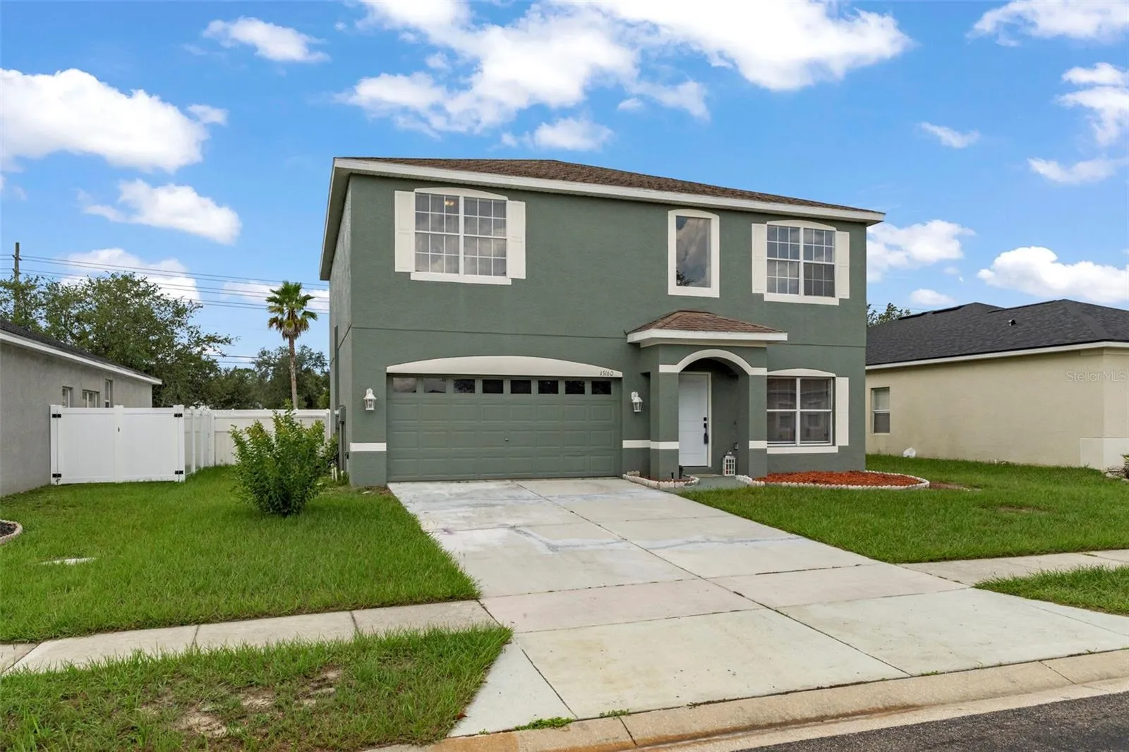 Left Side Front of Home