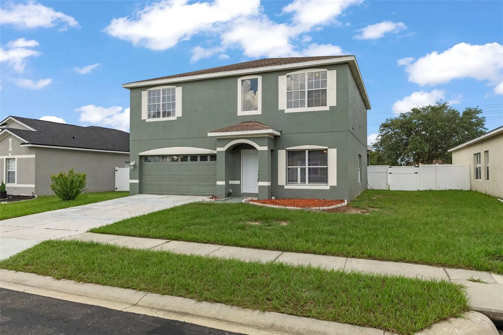 Right Side Front of Home