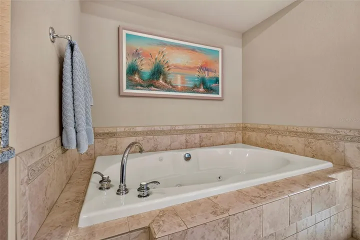 Primary Bathroom with Soaking Tub