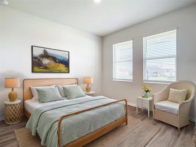 Secondary Bed Staged