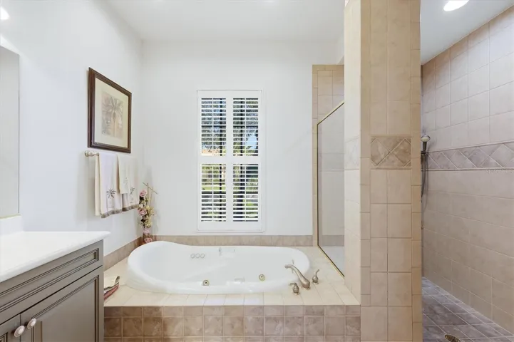 Primary Bath - Jetted Tub