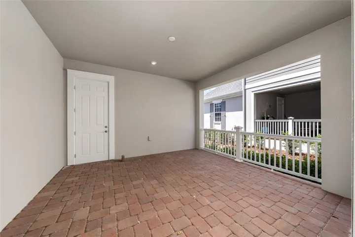 Private Coverd Patio
