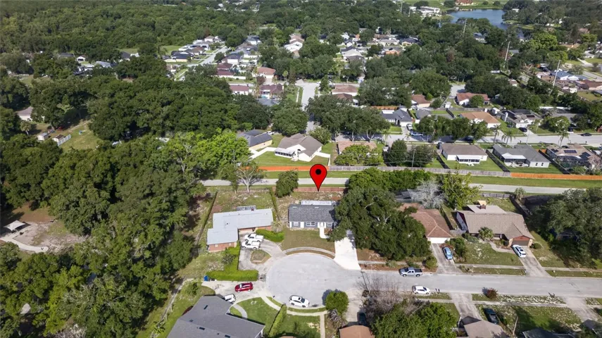 Aerial View with Location