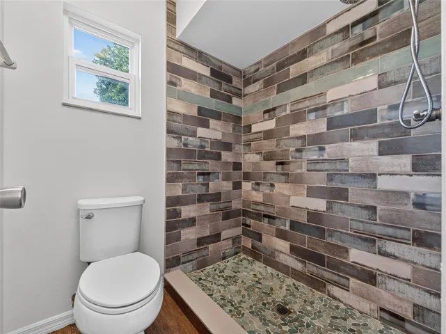 Lengthy Walk-in Shower in Primary Bath