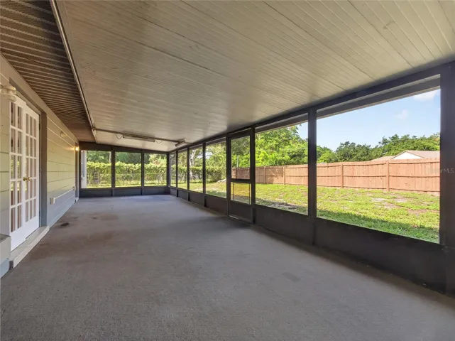 Oversized Screened-in Porch