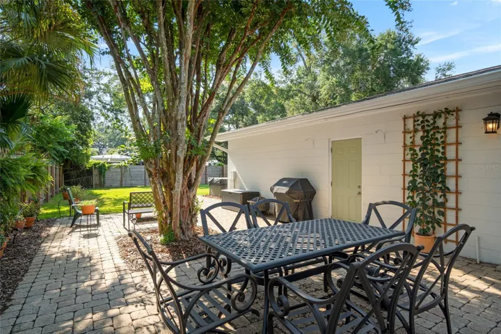 A great place to grill, enjoy the outdoors, or hop in the hot tub.