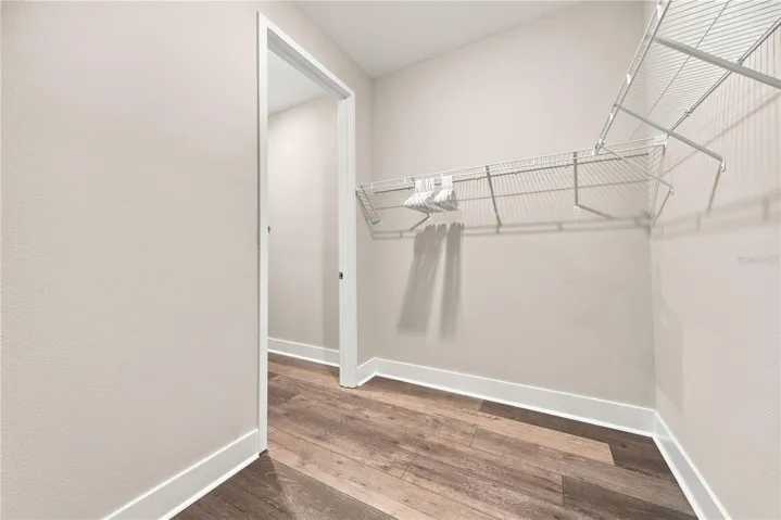 Primary Bedroom - walk-in closet