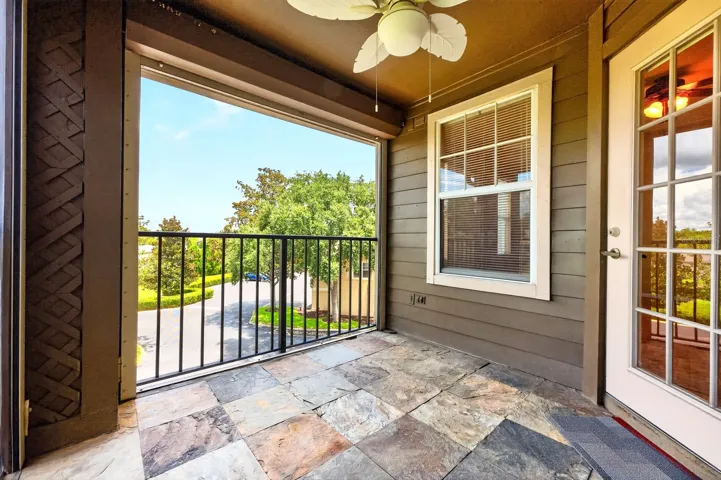 Screened Balcony.