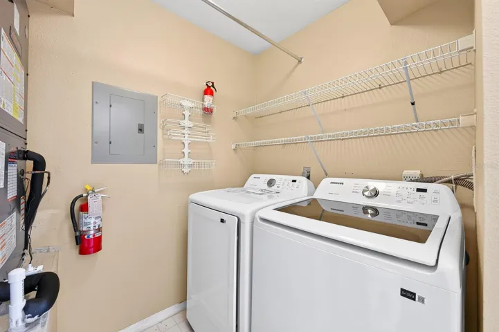 In-unit Laundry.