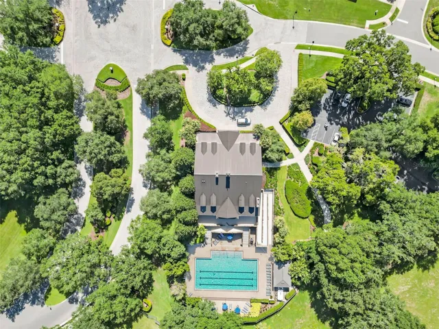 Aerial View of the Clubhouse