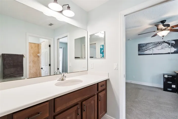 Third Bedroom with Jack and Jill Bathroom
