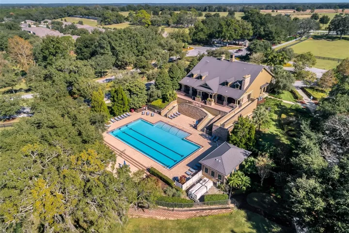 Aerial View of the Clubhouse