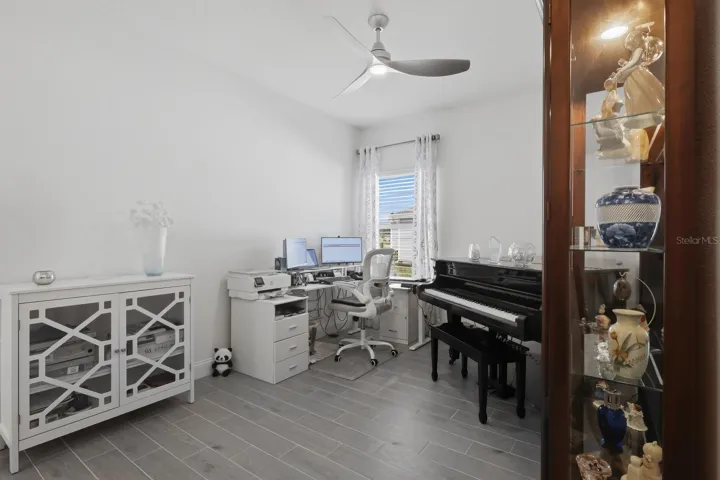 This space is great for a kids hangout space, study space, office as it is now used and more!