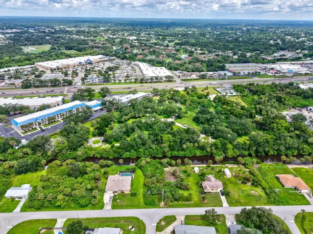 Aerial View Facing North