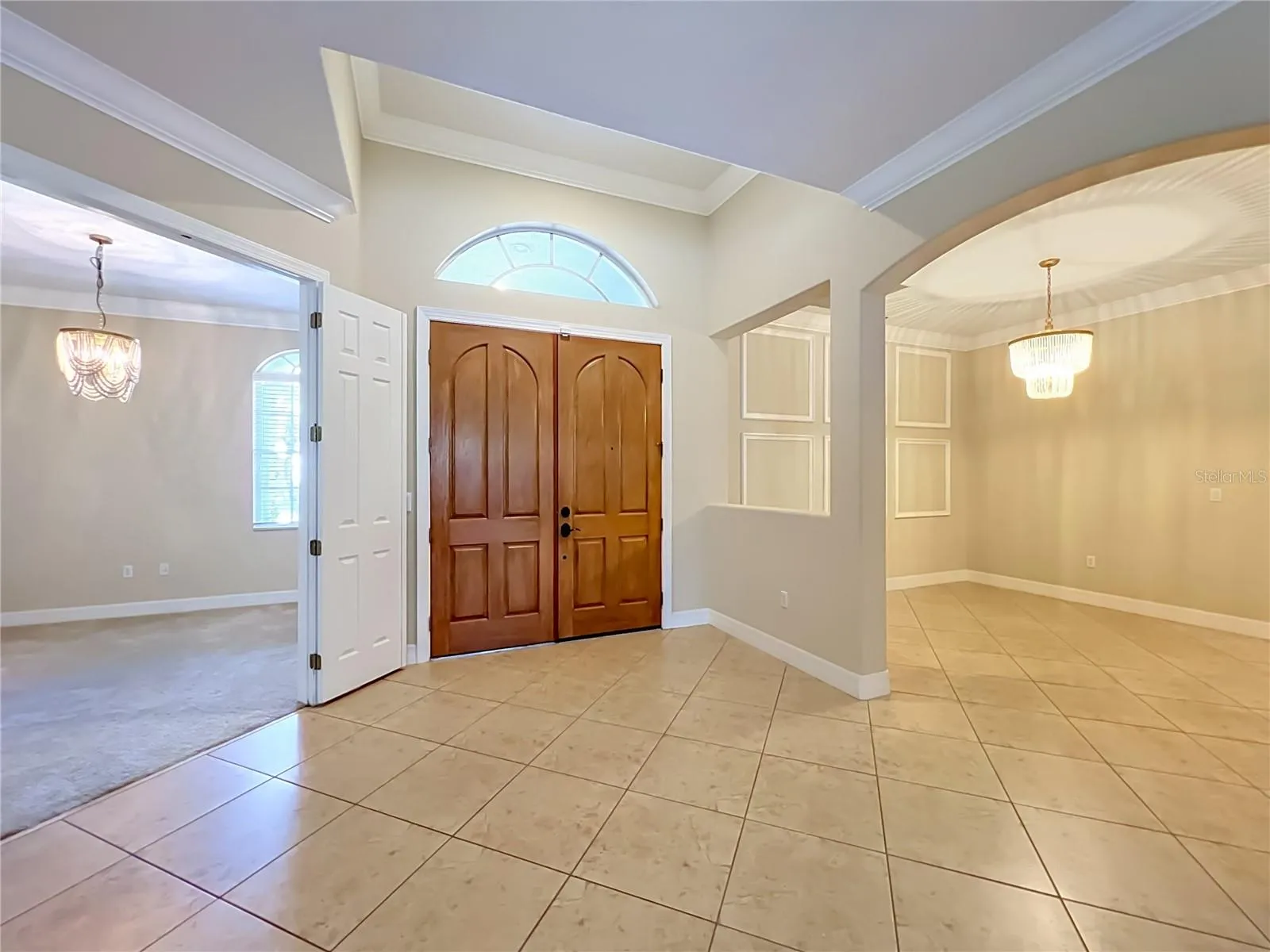Office to left, Dining to right