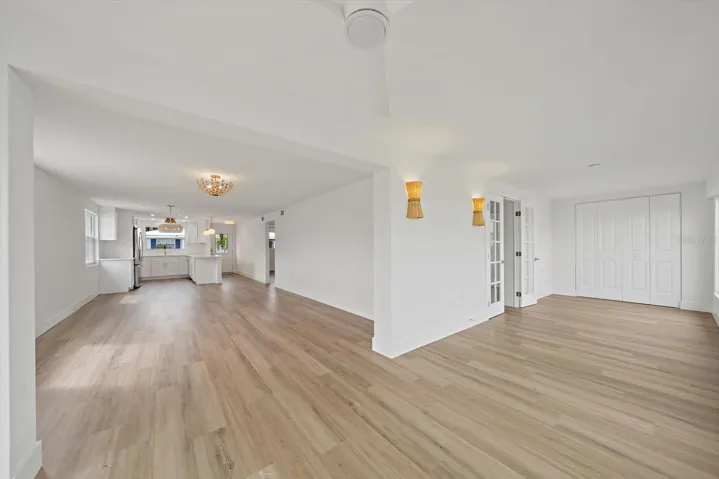 View of Living Room from Florida Room