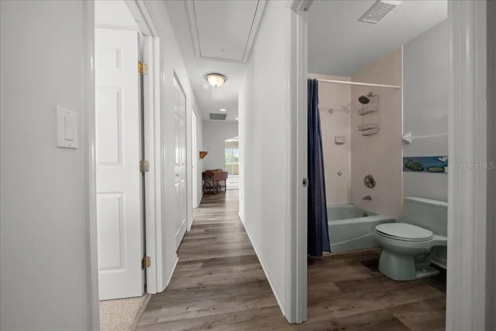 upstairs hallway
