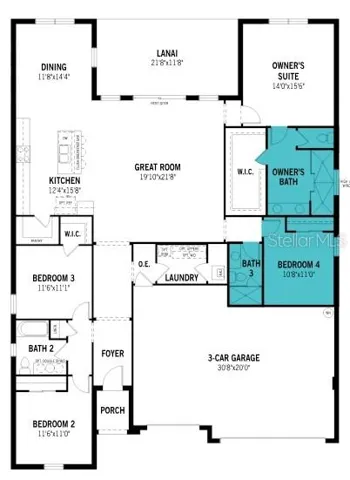 Meadowlark Landing Lot 145 Floorplan