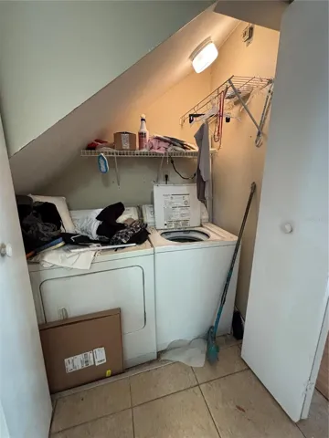 washer & dryer closet