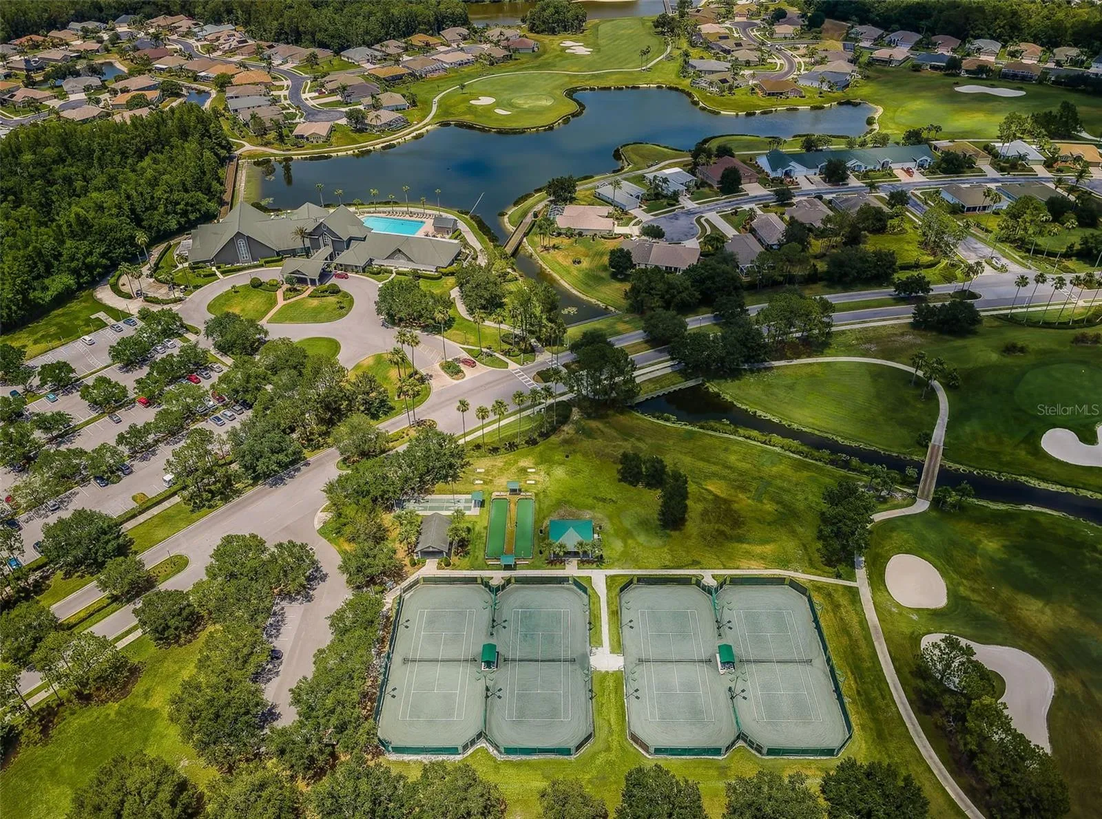 TENNIS AND SHUFFLE BOARD COURTS