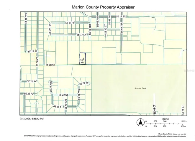 SE 20th street map