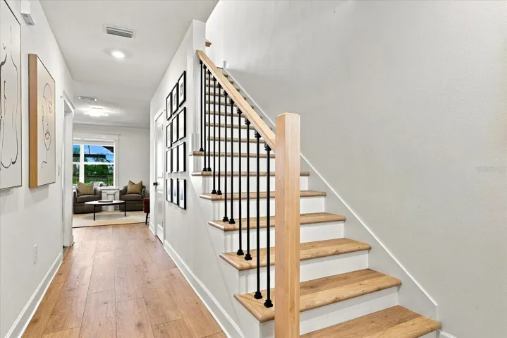 CUSTOM SPINDLE STAIRCASE