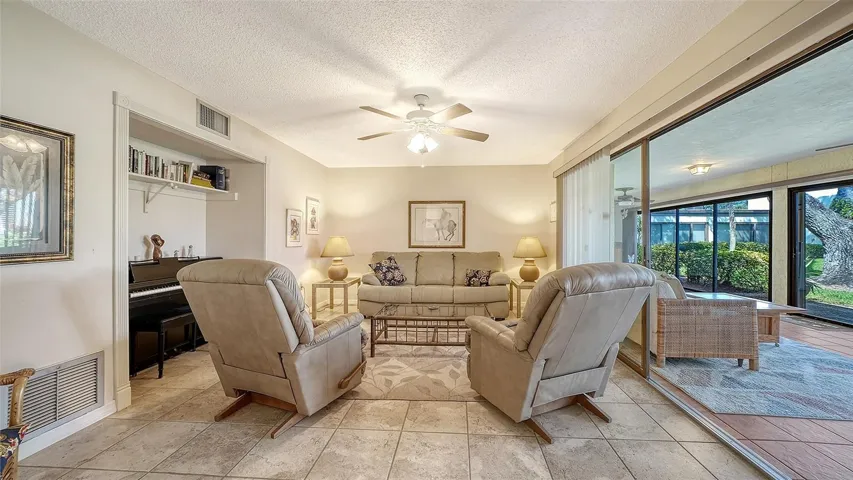 The Den or what the floor plan calls the 3rd bedroom