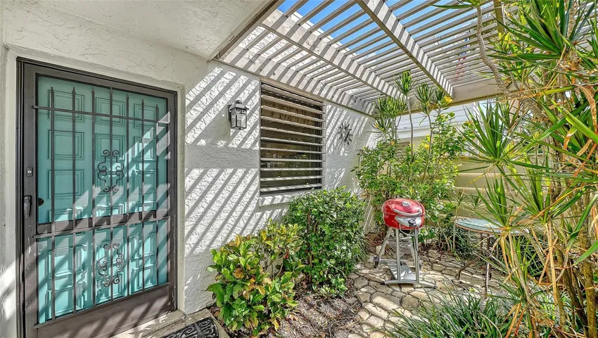 Front courtyard entrance