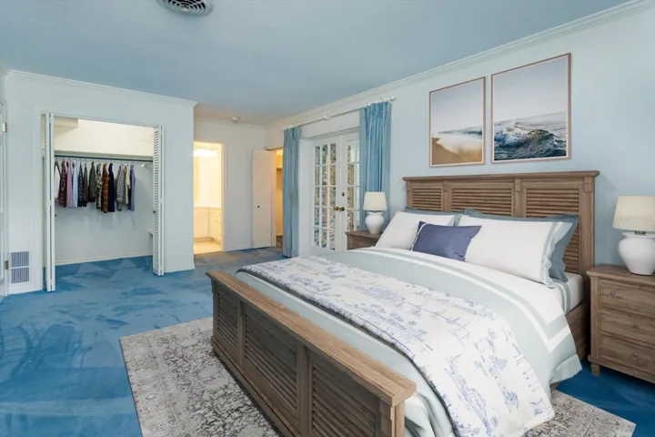 Primary Bedroom virtual staged