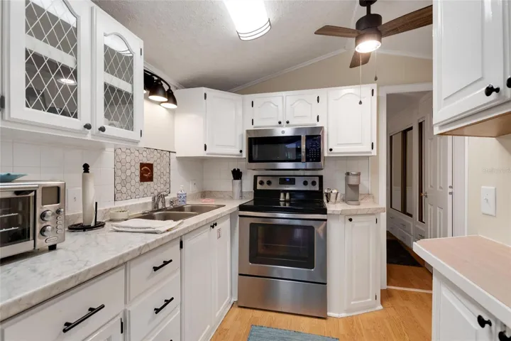 Updated Kitchen with stainless steel appliances