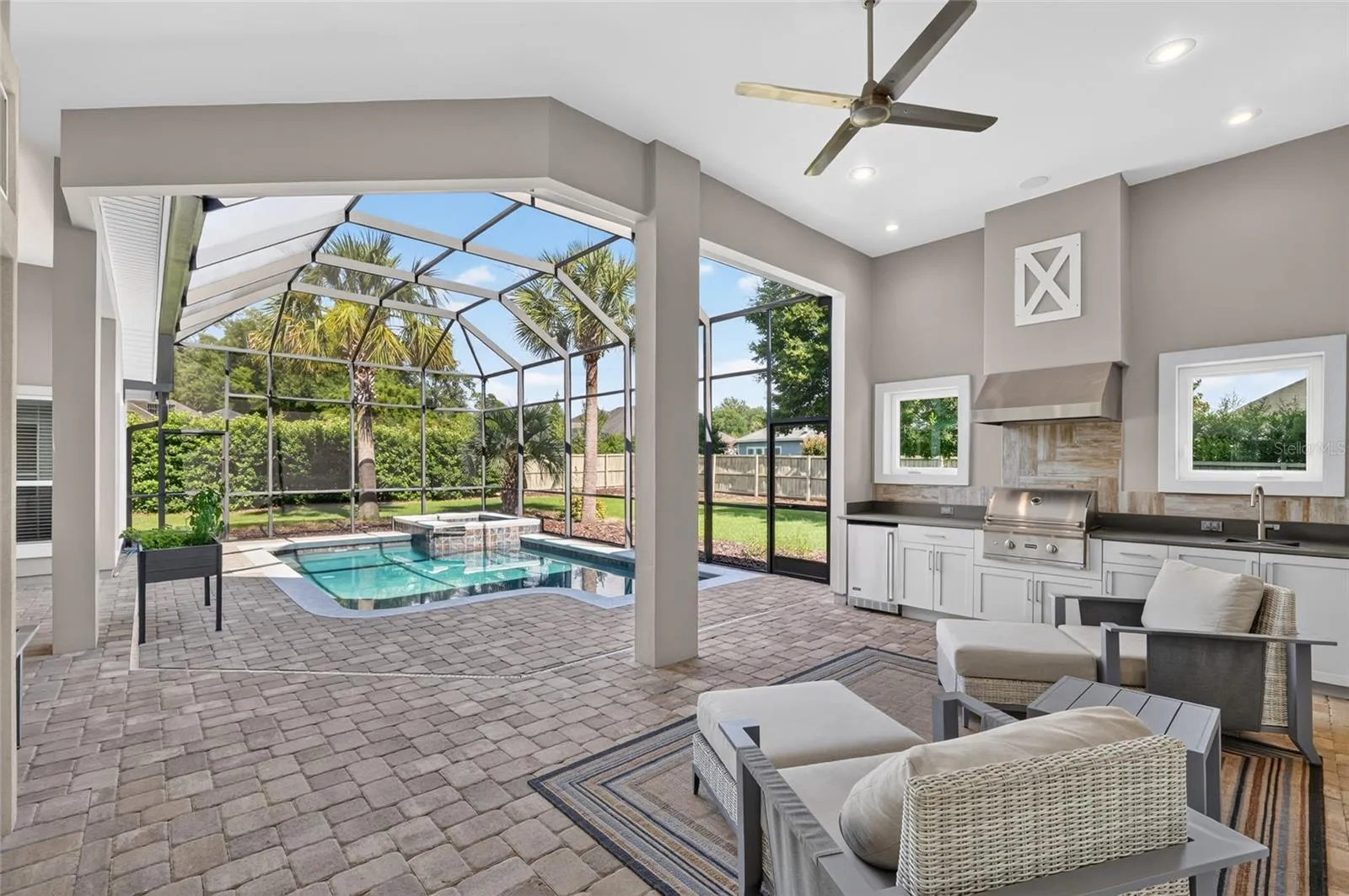 complete paver patio