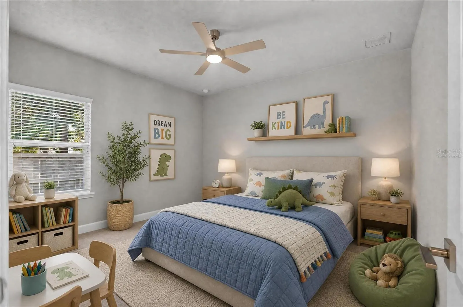 4th guest bedroom virtually staged